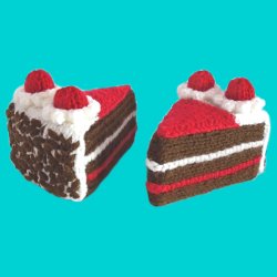 Knitted Black Forest Gateau