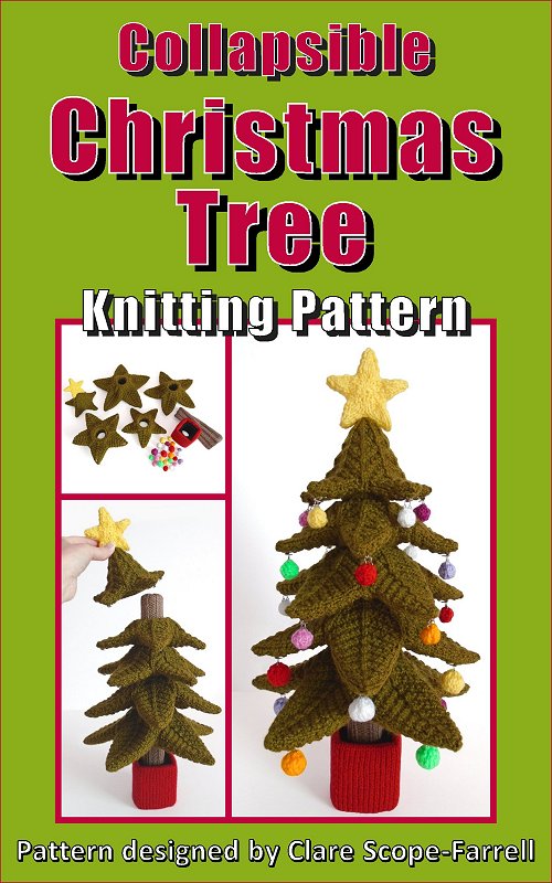 Collapsible Christmas Tree Pattern Cover