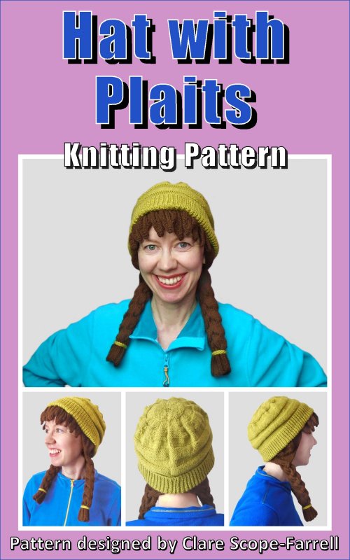 Hat with Plaits Pattern Cover