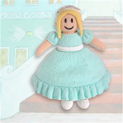 From Rags to Stitches - Knitted Cinderella Doll