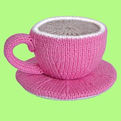 Knitted Cup of Tea