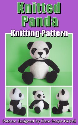 Knitted Panda Pattern Cover