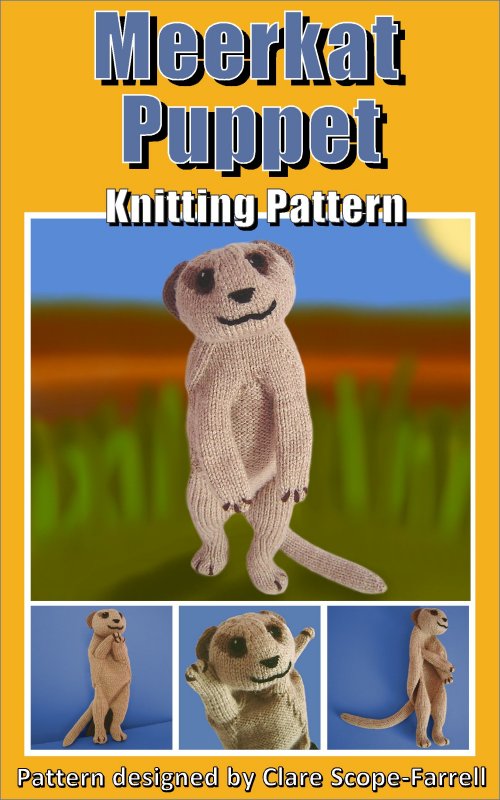 Meerkat Puppet Pattern Cover