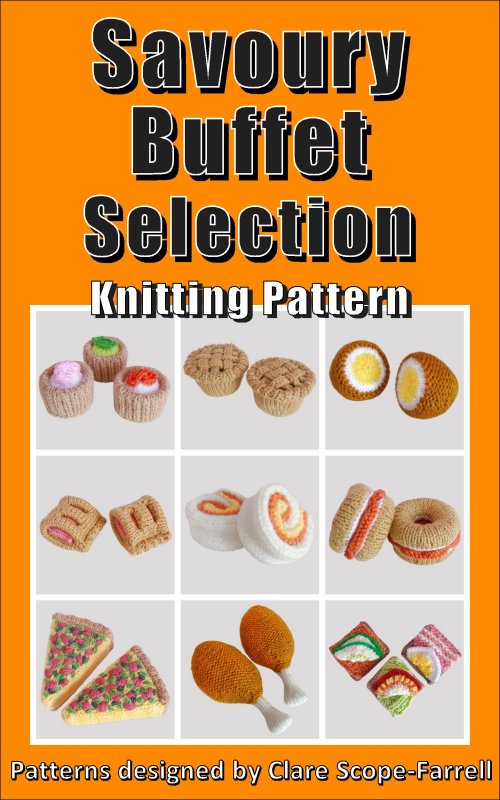 Savoury Buffet Selection Pattern Cover