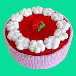 Sliceable Strawberry Gateau