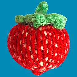 Knitted Strawberry