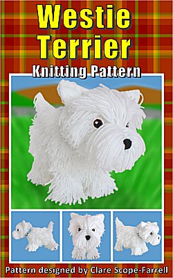 Westie Terrier Pattern Cover